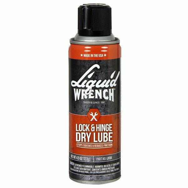 Liquid Wrench DRY LUBE LOCK&HNGE 4.5OZ LH04